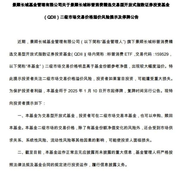 配资平台代理 疯狂的跨境ETF被“暂停” 炒高溢价行为何时结束？